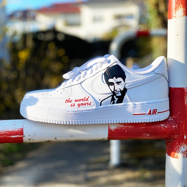 Tony montana air store force ones